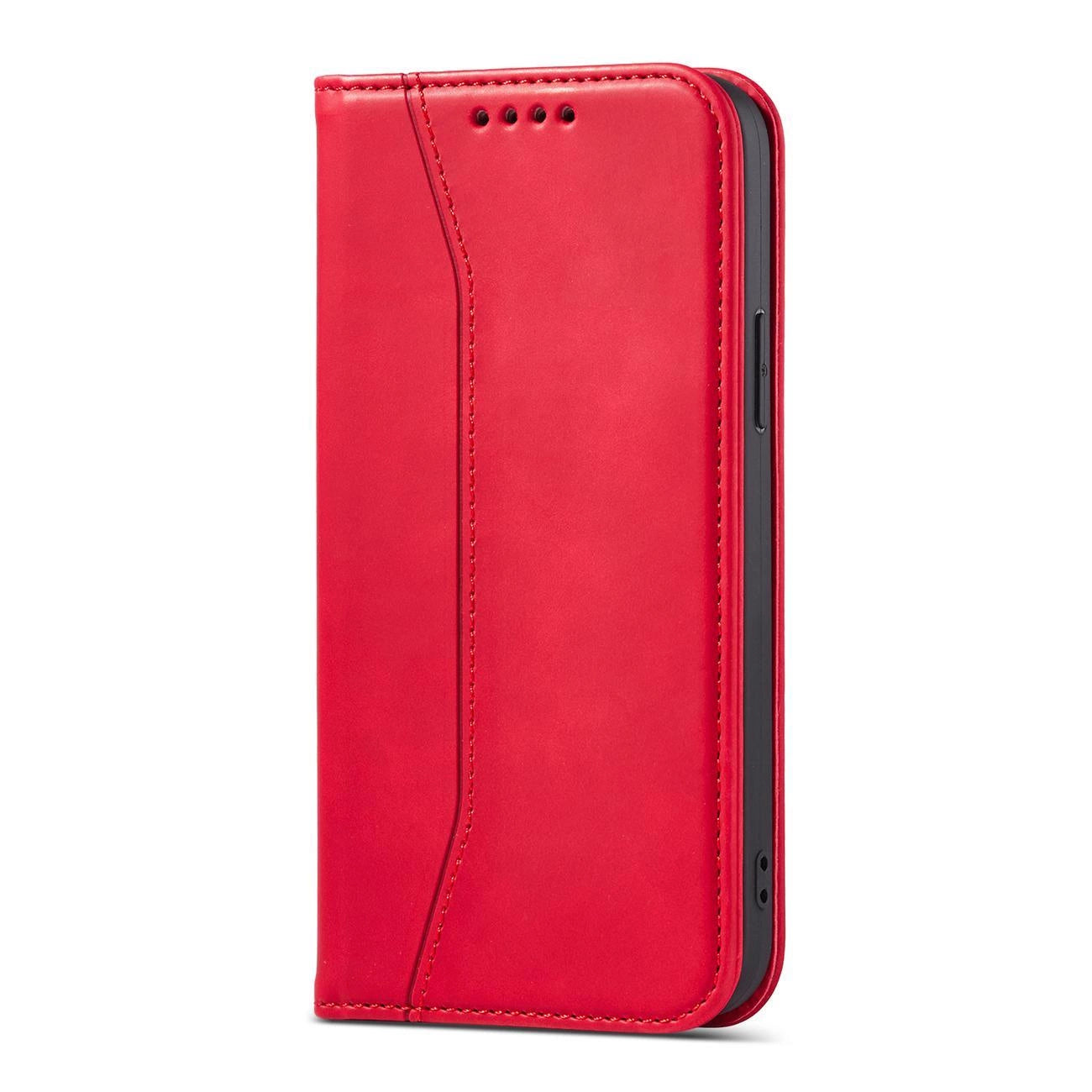 Magnet Fancy Case case for iPhone 14 Pro flip cover wallet stand red_6