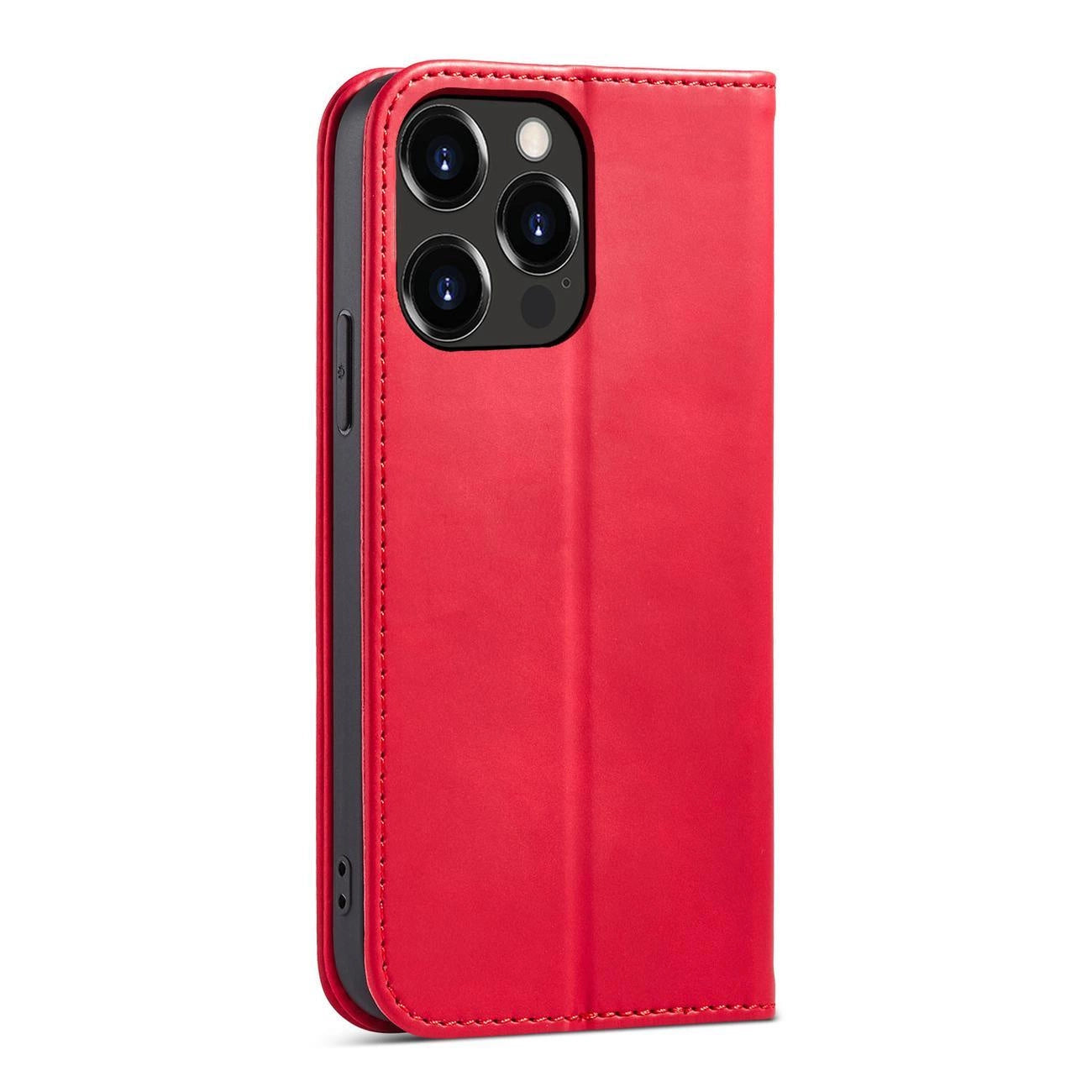 Magnet Fancy Case case for iPhone 14 Pro Max flip cover wallet stand red_5