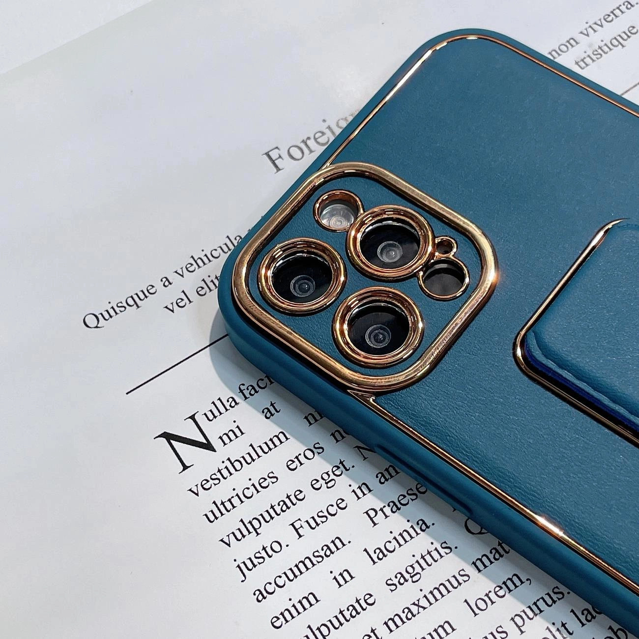 New Kickstand Case case for iPhone 13 with stand blue_17