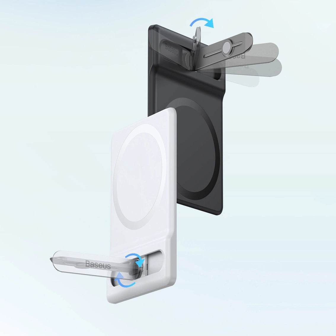 Baseus folding stand with magnetic holder white (LUXZ010002)_12