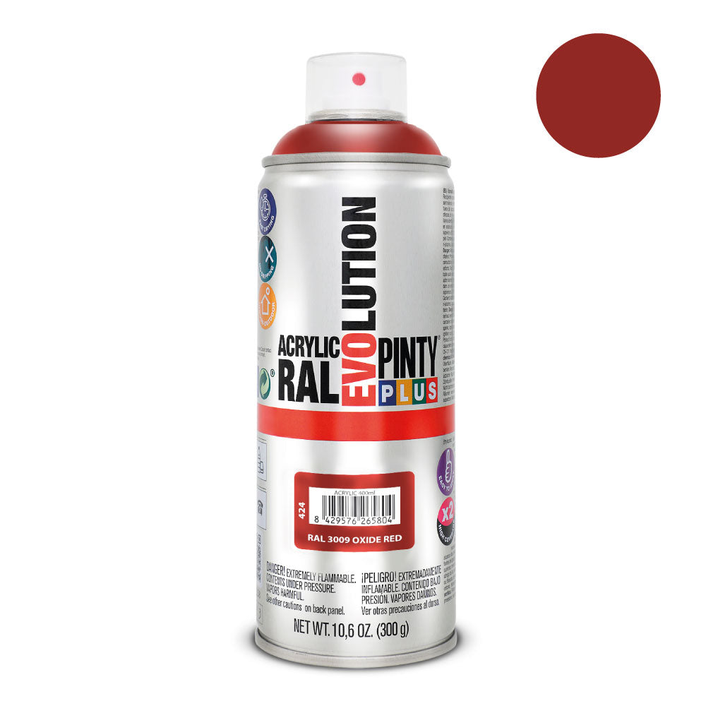 Pintura em spray pintyplus tech 520cc imprimação universal vermelho i112_0