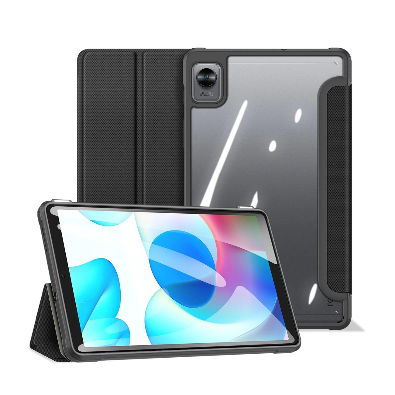 Dux Ducis Toby Armored Flip Smart Case for Realme Pad Mini black_10