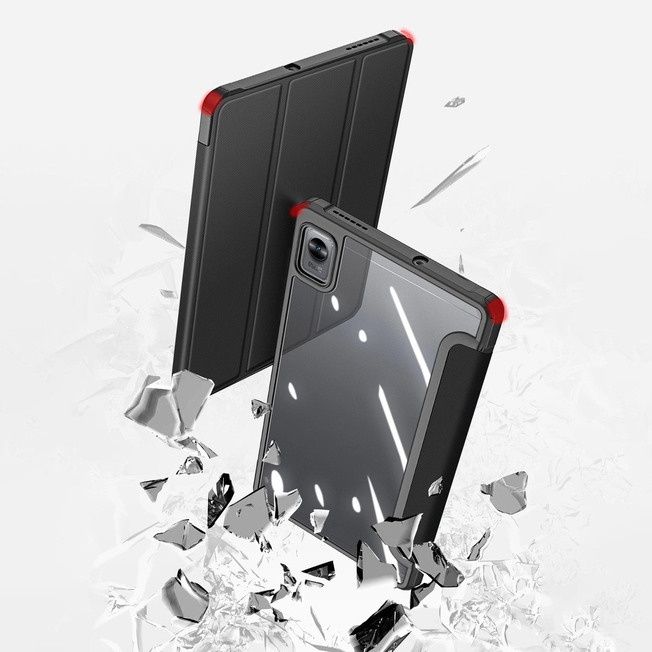 Dux Ducis Toby Armored Flip Smart Case for Realme Pad Mini black_17