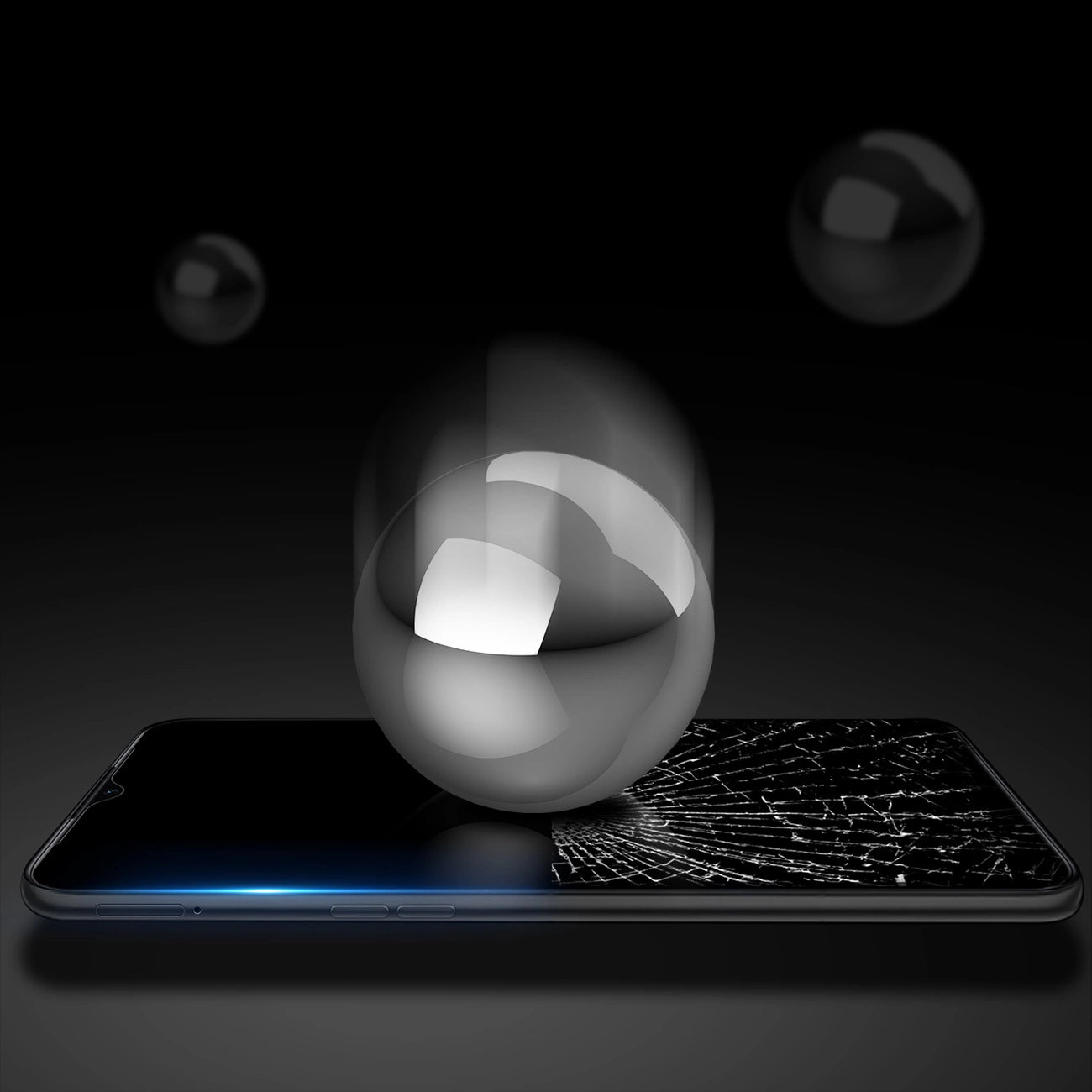 Dux Ducis 9D Tempered Glass full screen 9H tempered glass with frame Realme C35 black (case friendly)_1