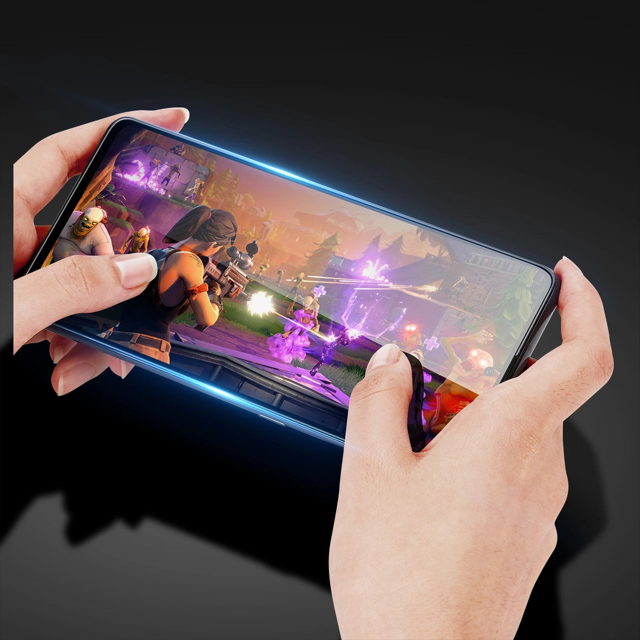 Dux Ducis 9D Tempered Glass Screen Protector for Realme GT Neo 3 9H with Black Frame_2