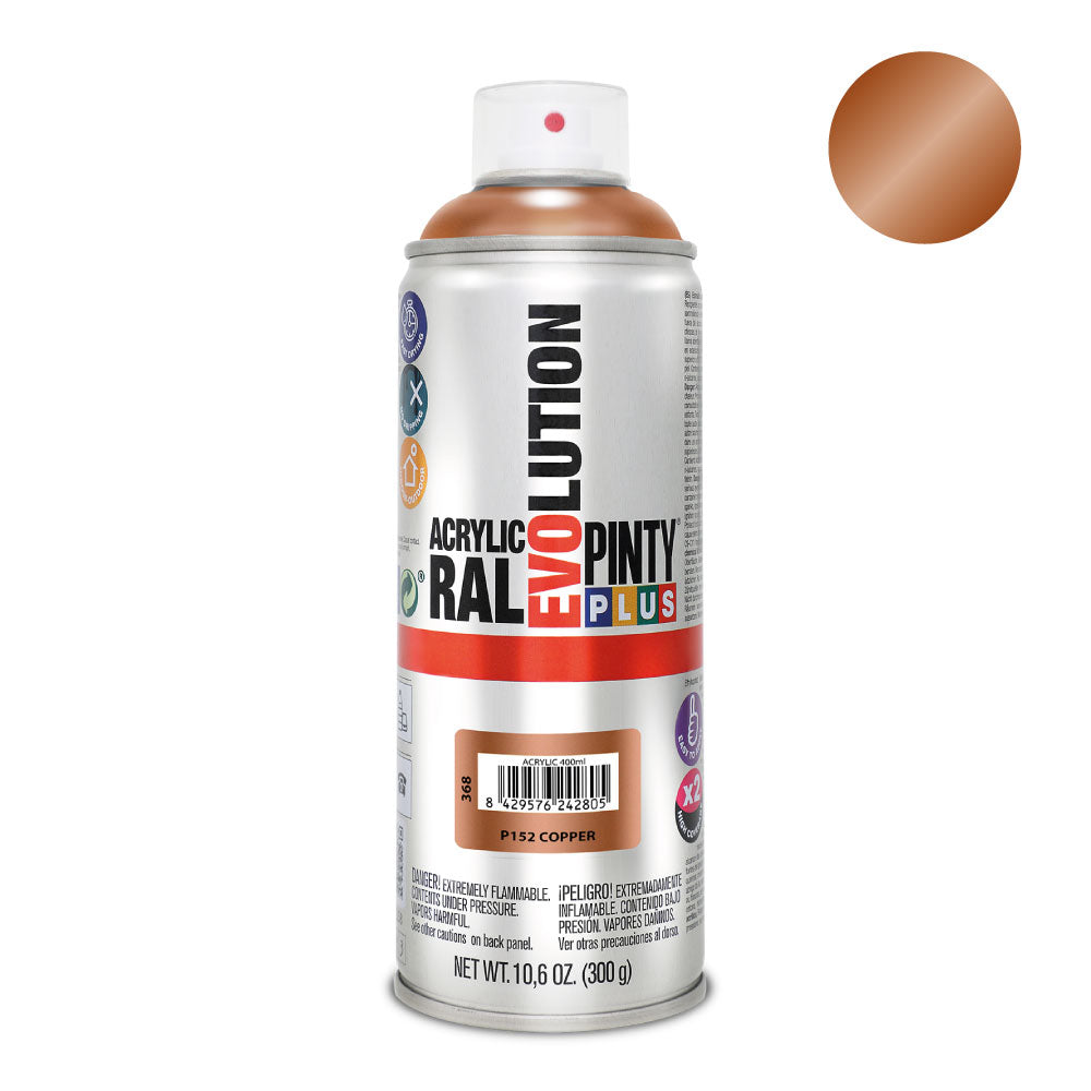 Spray pintyplus evolution 520cc p152 cobre_0