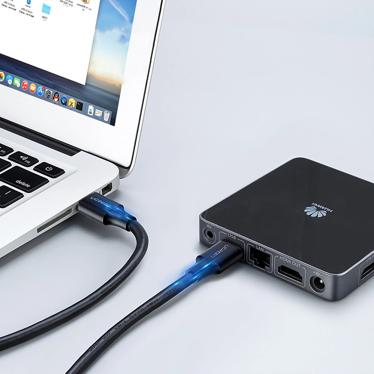 Ugreen US128 90576 USB-A 3.0 / USB-A 3.0 5Gb/s cable 3m - black_12