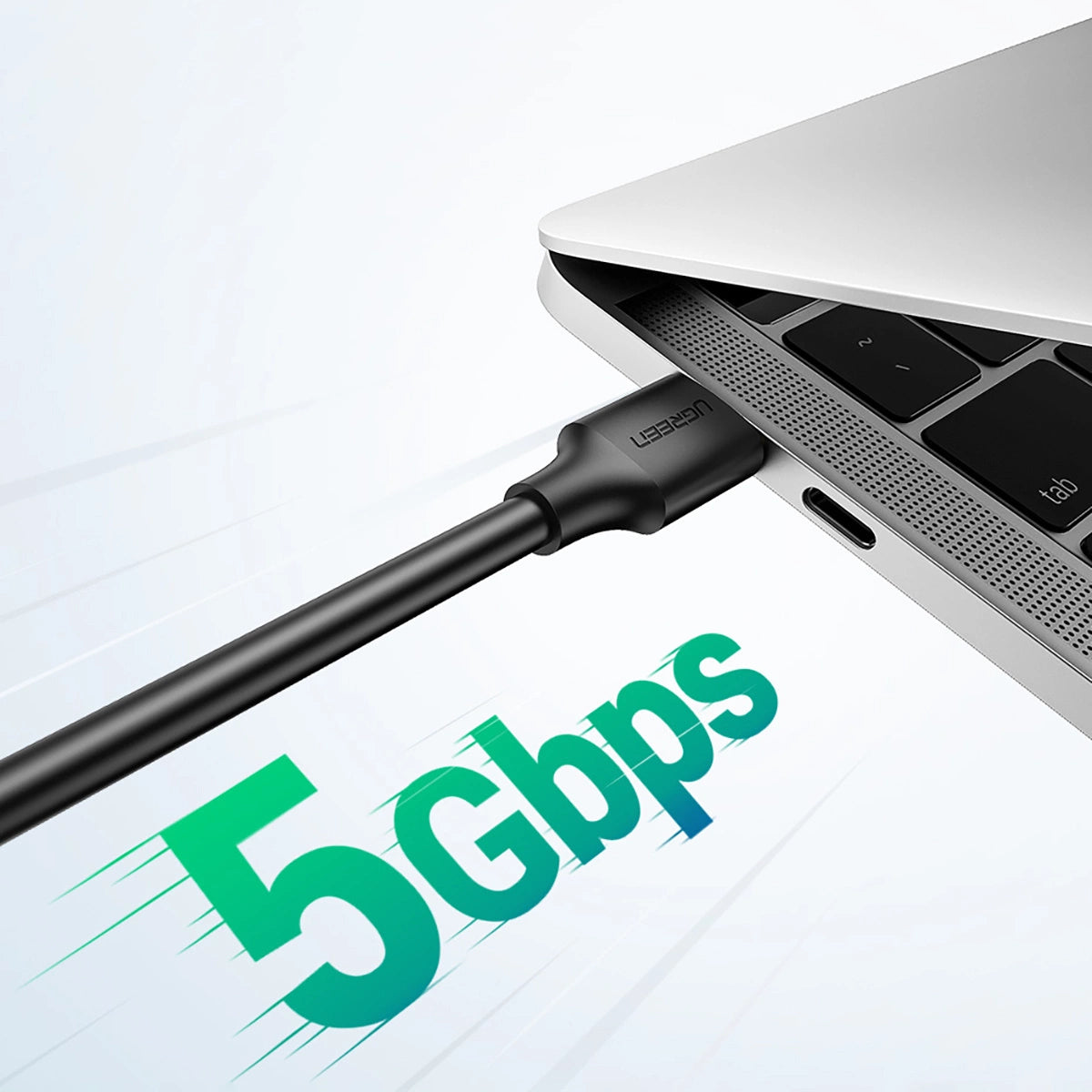 Ugreen US128 90576 USB-A 3.0 / USB-A 3.0 5Gb/s cable 3m - black_2