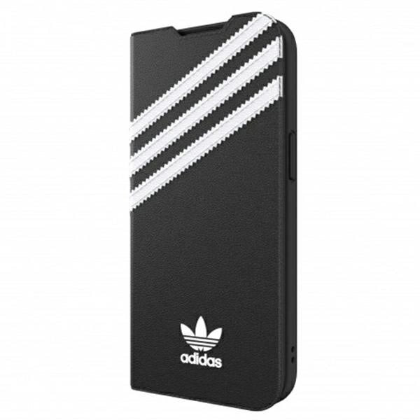 Adidas OR Booklet Case PU iPhone 13 Pro / 13 6,1" czarno biały/black white 47112_5