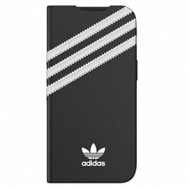 Adidas OR Booklet Case PU iPhone 13 Pro / 13 6,1" czarno biały/black white 47112_6