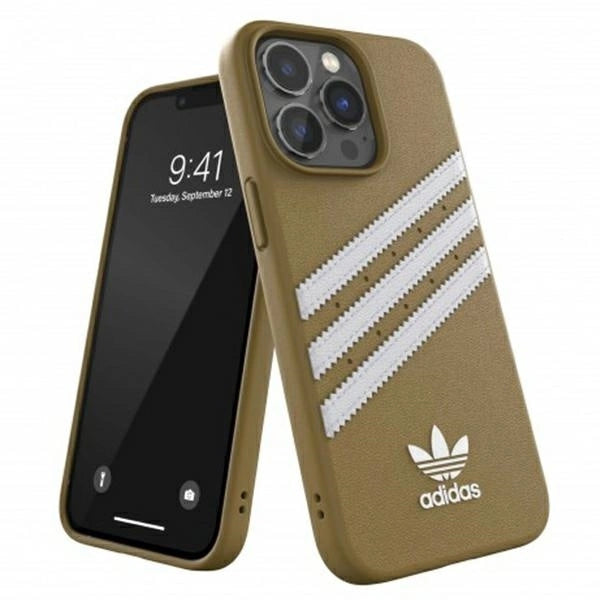 Adidas OR Moulded PU iPhone 13 Pro Max 6,7" beżowo-złoty/beige-gold 47807_7