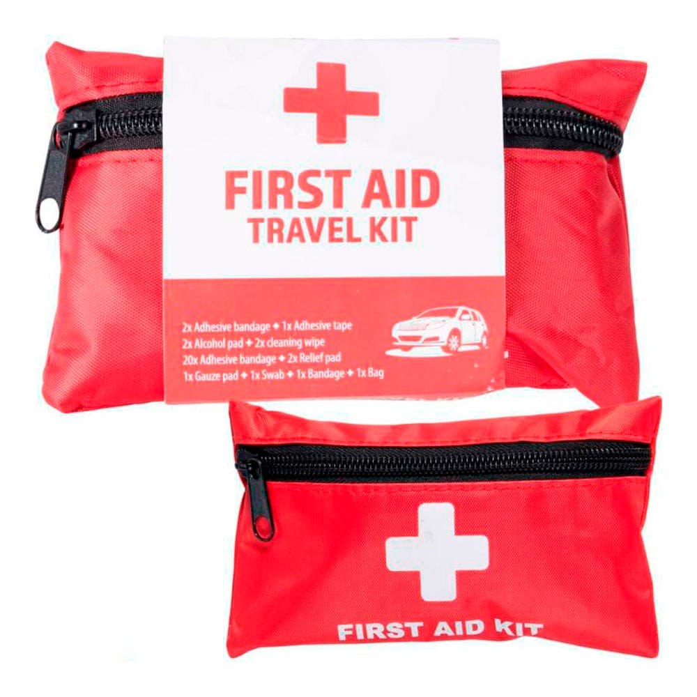 Kit de primeiros socorros para viagem com 33 peças_0