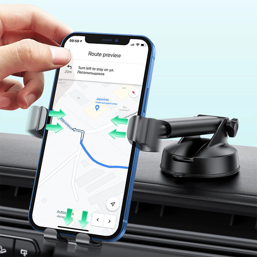 Ugreen gravity phone holder for dashboard cockpit black (LP200 60990B)_7
