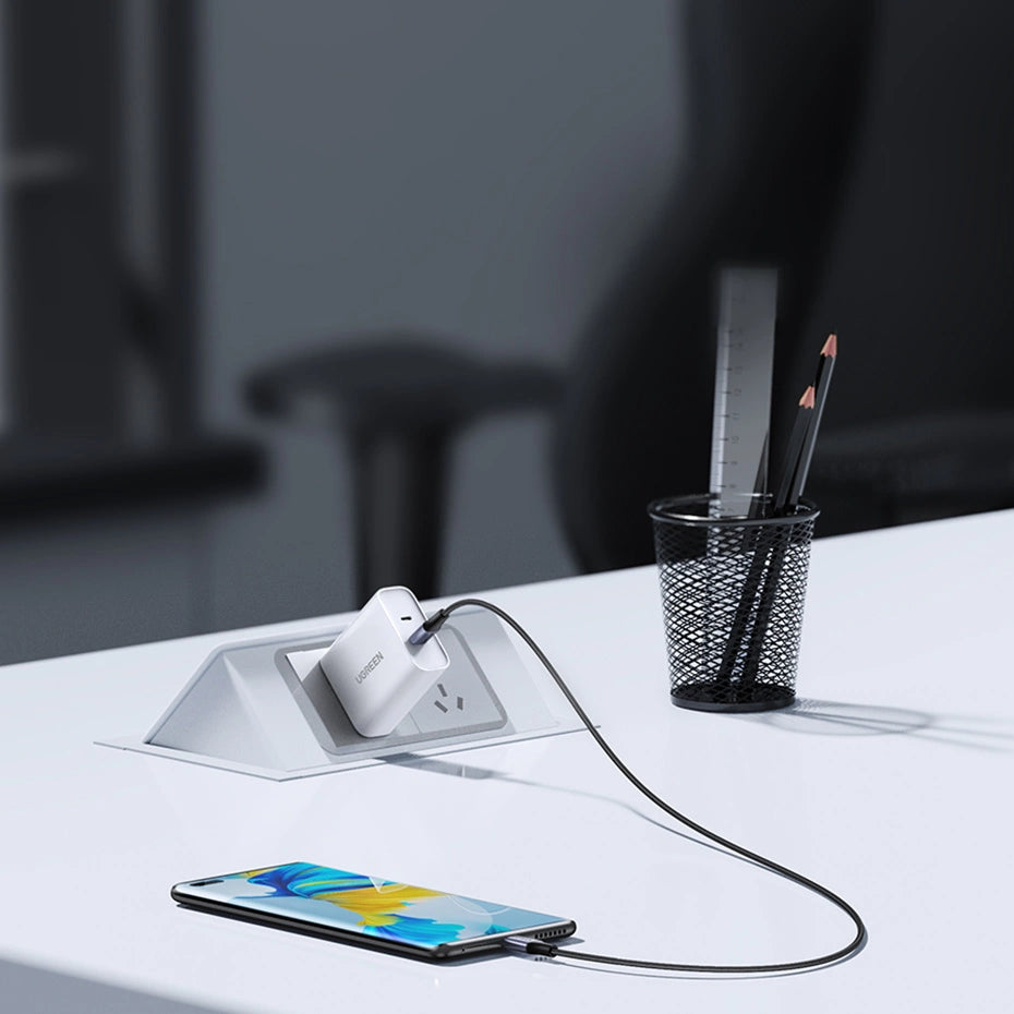 Ugreen cable USB Type C cable - USB Type C Power Delivery 240W 5A 2m gray (90440 US535)_3