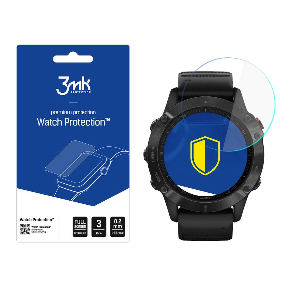Garmin Fenix 6 Pro - 3mk Watch Protection™ v. FlexibleGlass Lite_0