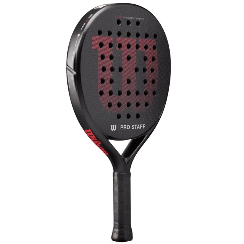 Raquete de PAdel Wilson Pro Staff Team TX V2/ Preta e Vermelha
