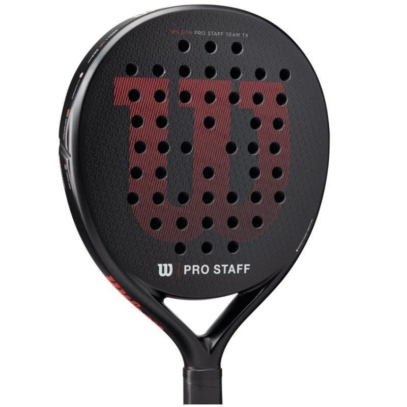 Raquete de PAdel Wilson Pro Staff Team TX V2/ Preta e Vermelha
