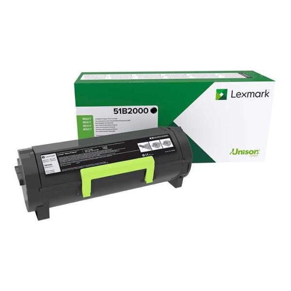 Cartucho Lexmark 51B2000 / Preto_1