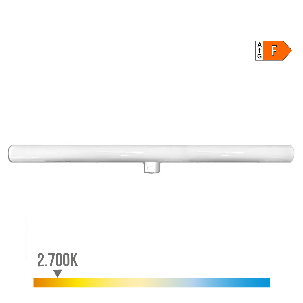 Lâmpada led linestra 1 casquilho s14d 9w 810lm 2700k luz quente 500x30x47mm edm_0