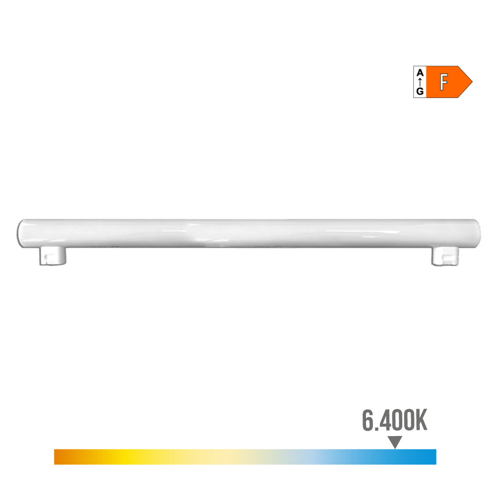 Lâmpada led linestra 2 casquilhos s14s 9w 950lm 6400k luz fria 500x30x47mm edm_0