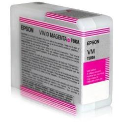 Epson ink cartridge vivid magenta T 580 80 ml       T 580A_0