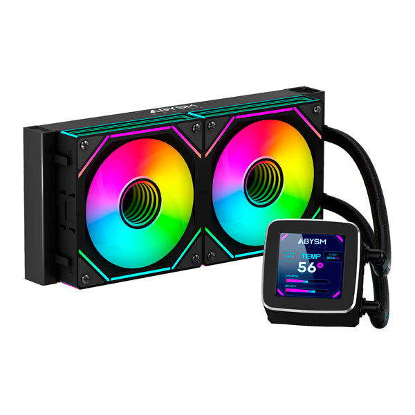 Cooler CPU ABYSM / Liquid Oceanic 240 ARGB / Preto_0