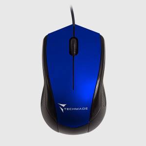 Techmade Mouse Ottico Usb Con Filo TM-XJ15 Blue_0