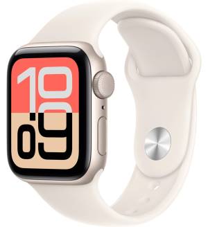 Apple Watch SE 3 40mm AC/Starlight SB/Starlight M/L ITA MEH54QL/A_0