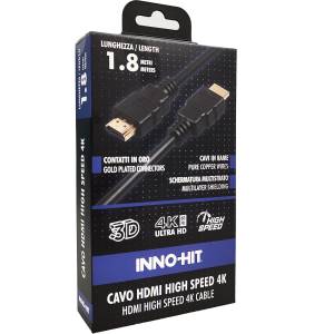 Inno-Hit Cavo HDMI High-Speed 4K HDR 60hz 1.8m Nero_0