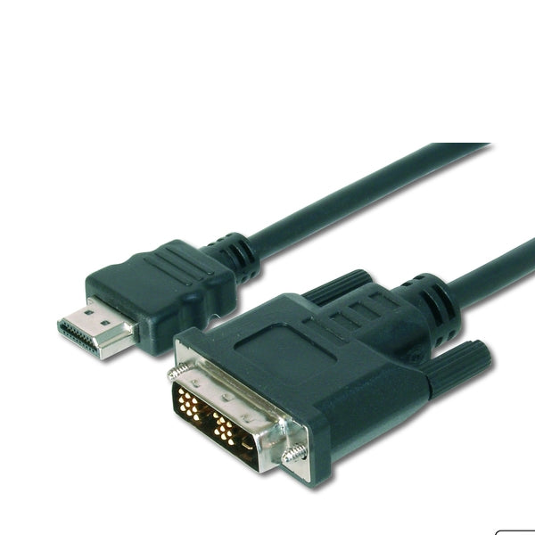 DIGITUS HDMI adapter cable Type A-DVI 3m Full HD_0