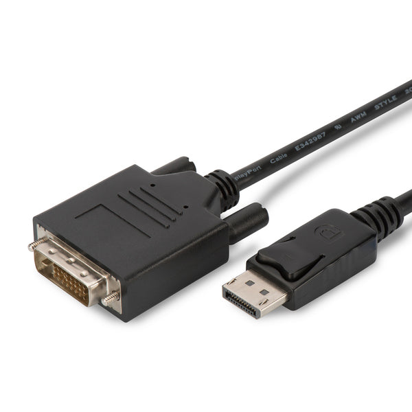 Cabo Adaptador DisplayPort 3m - DIGITUS / Preto_0