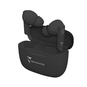 Techmade Auricolari Earbuds T31 Black_0