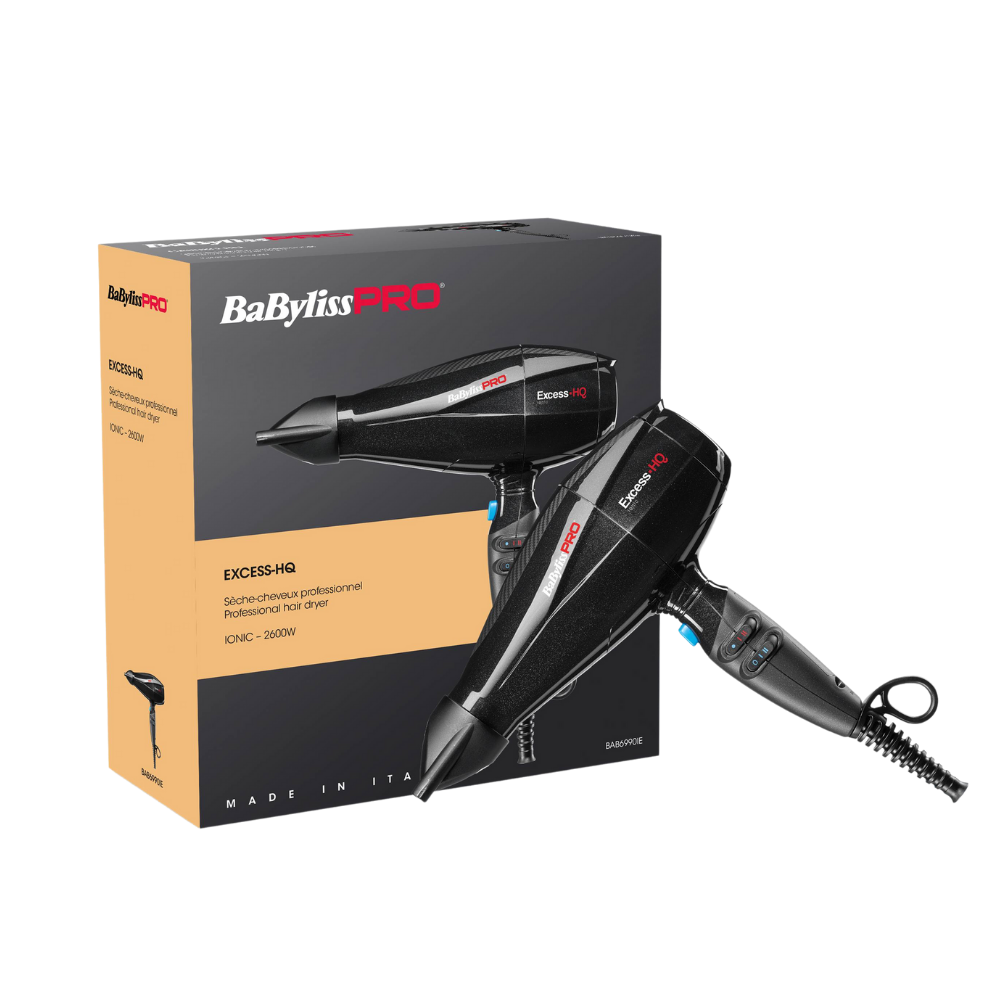 Secador de Cabelo Babyliss Pro Excess 2600W / BAB6990IE