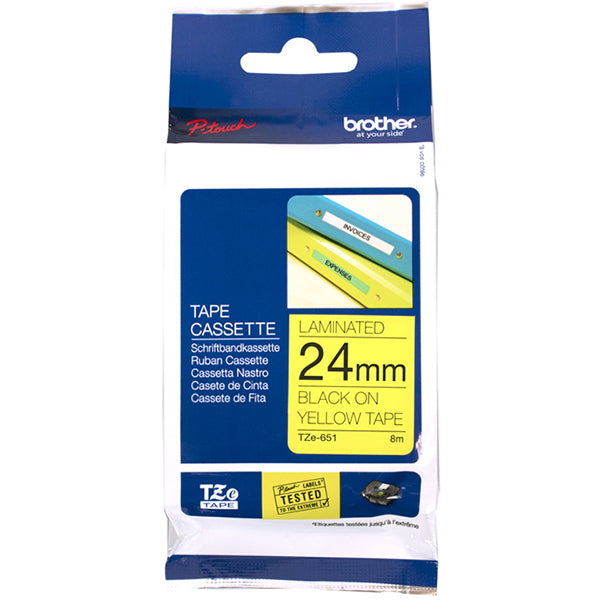 Schriftband Brother / Preto / TZe-651_0
