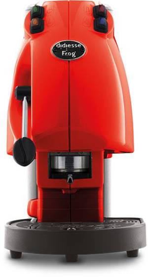 Frog Revolution Base Rosso Elettrico Macchina da Caffè Cialde 44mm LSC_0