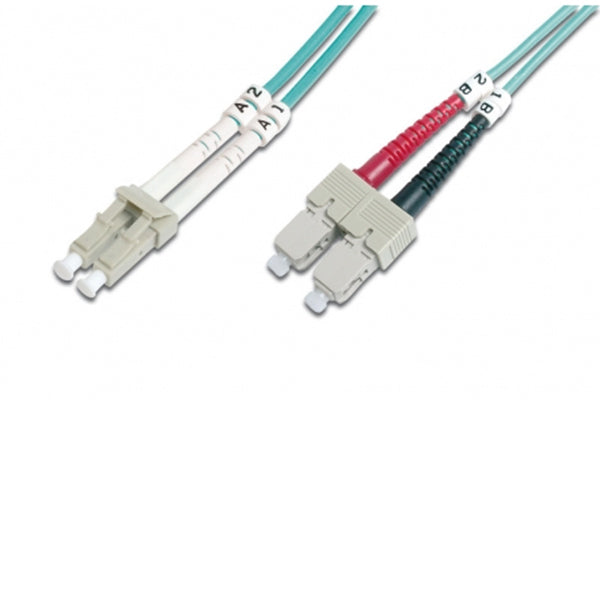 LWL Patchkabel, Duplex, LC > SC Stecker, Multimode OM3_0