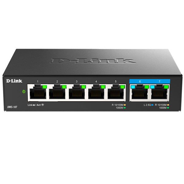 Switch D-LINK DMS-107/E / Preto_0