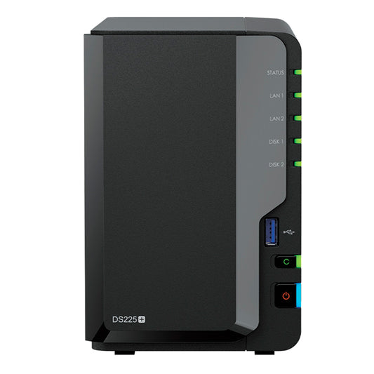NAS SYNOLOGY DS225+ / Preto_0