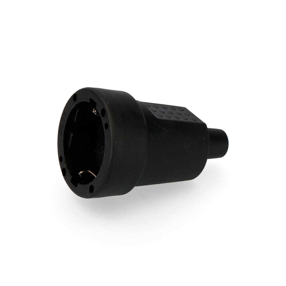 Ficha aérea borracha10/16a 250v t/tl 4,8mm ip44 negra (embalada)_0