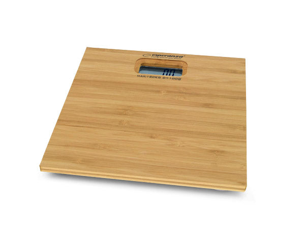 ESPERANZA BATHROOM SCALE BAMBOO _0