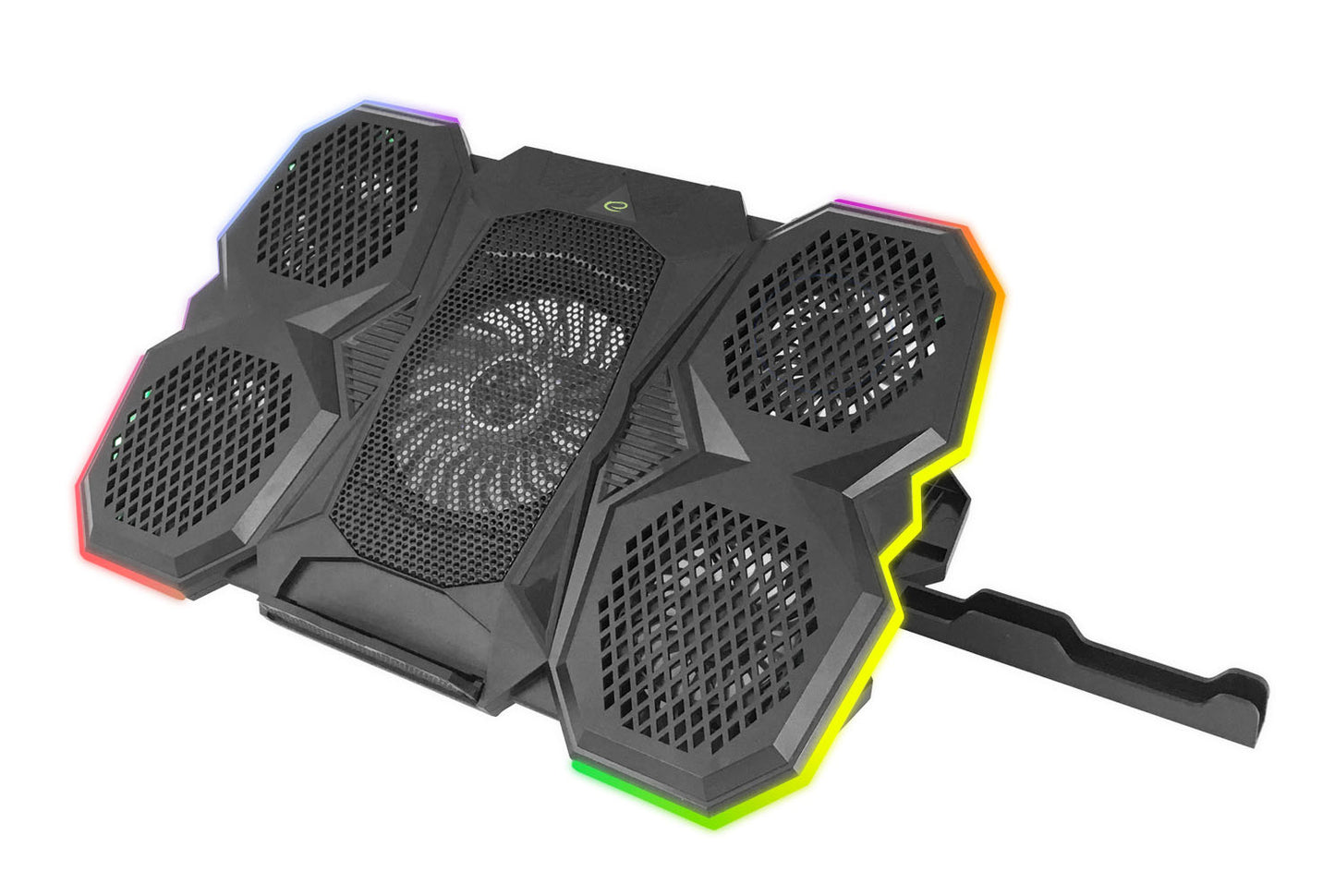 ESPERANZA RGB ILLUMINATED GAMING NOTEBOOK COOLING PAD WITH MOBILE PHONE STAND BREVA
_0