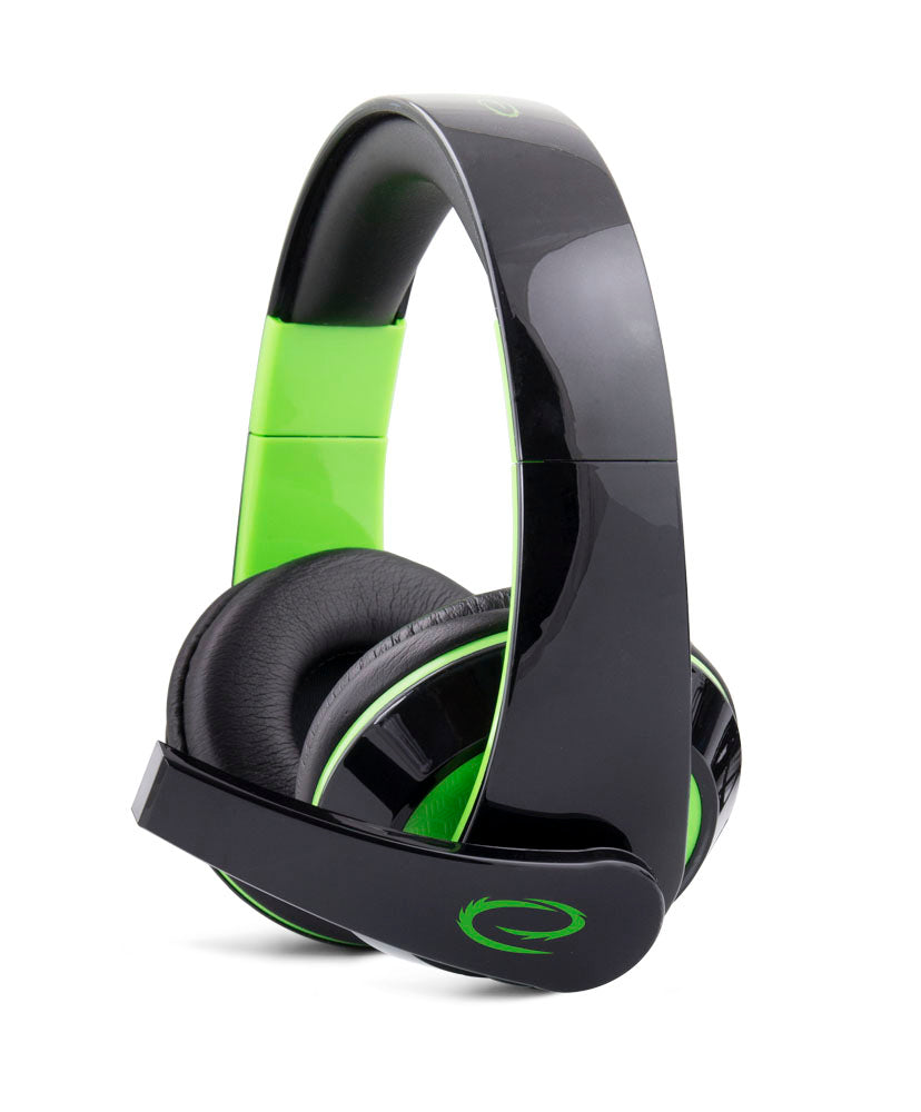 ESPERANZA STEREO HEADPHONES WITH MICROPHONE FOR GAMERS CONDOR GREEN_0