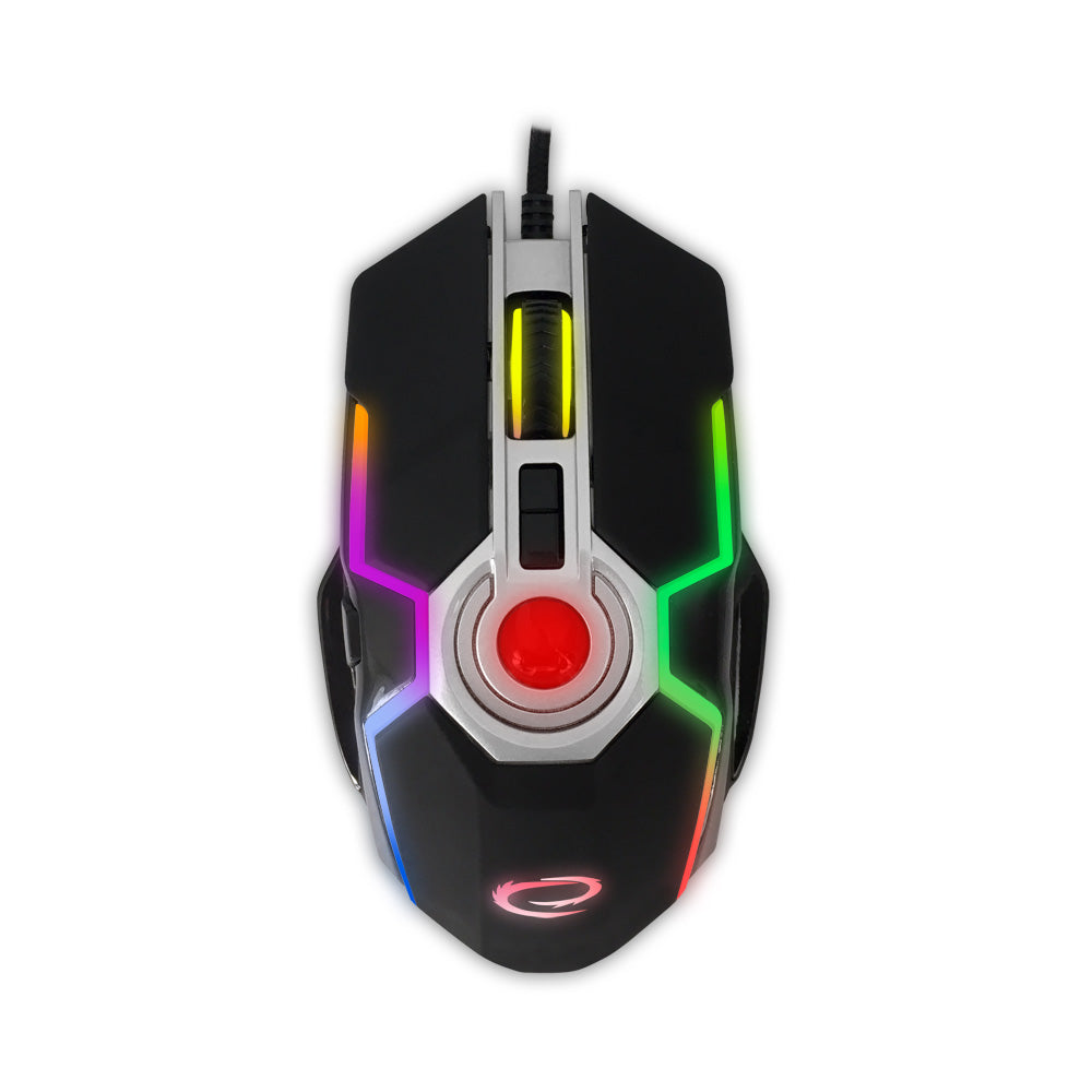 ESPERANZA WIRED MOUSE FOR GAMERS LED RGB 8D OPT. USB MX701 MANGORA_0