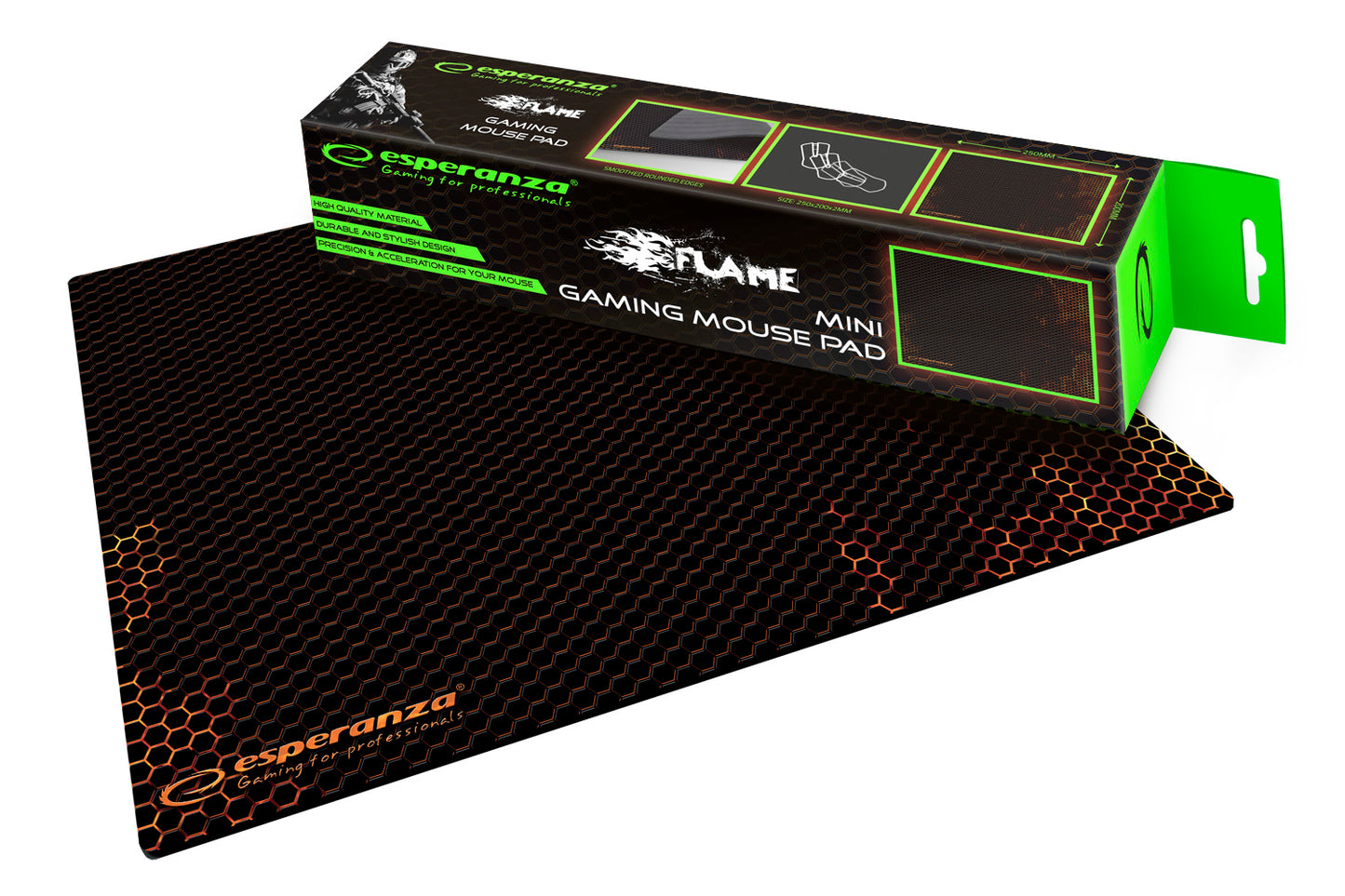 ESPERANZA GAMING MOUSE PAD FLAME MINI_0