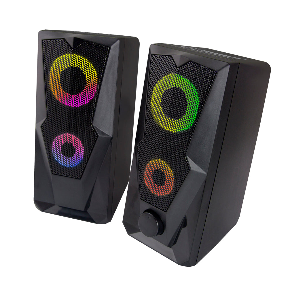 ESPERANZA USB SPEAKERS 2.0 LED RAINBOW BAILA_0
