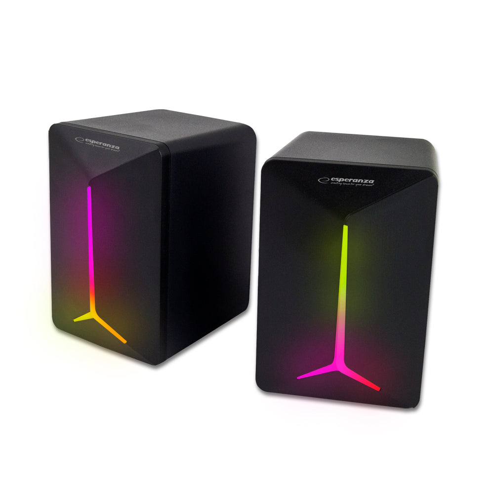 ESPERANZA USB SPEAKERS 2.0 LED RAINBOW FREVO_0