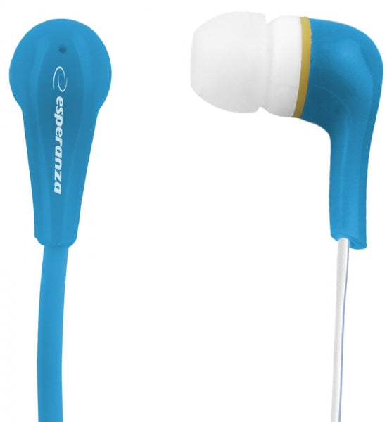 ESPERANZA STEREO EARPHONES LOLLIPOP BLUE_0