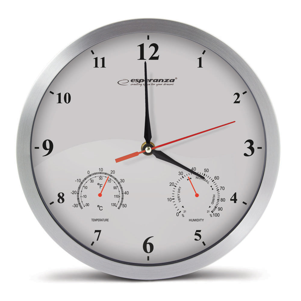 ESPERANZA WALL CLOCK WASHINGTON WHITE_0