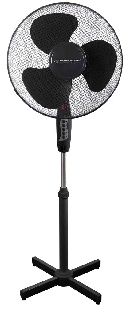 ESPERANZA PEDESTAL FCOOLING FAN 16 INCH HURRICANE BLACK_0