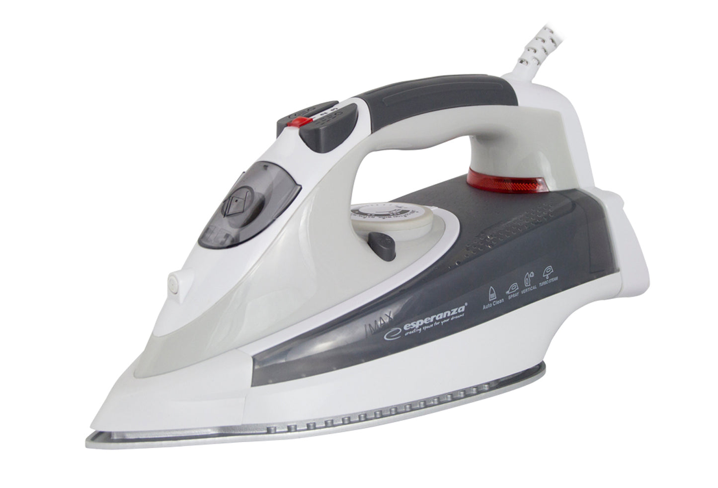 ESPERANZA STEAM IRON CHINO CERAMIC 2400W_0
